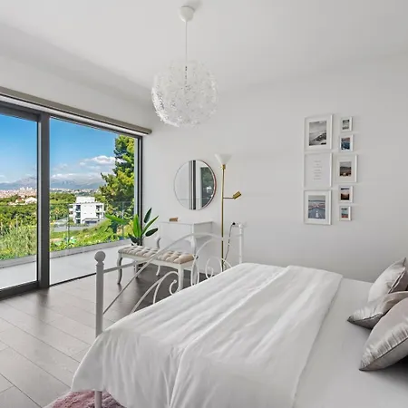 New Stylish 5-bedroom Aride With Pool, Sea Views Villa *